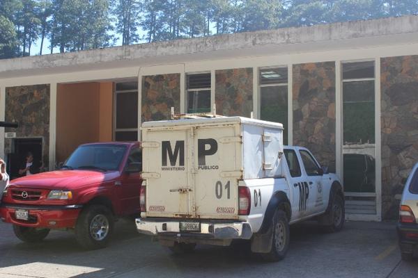 Instituto Nacional de Ciencias Forenses (Inacif) en Cobán. (Fuente Prensa Libre: Ángel Martín Tax Yax)