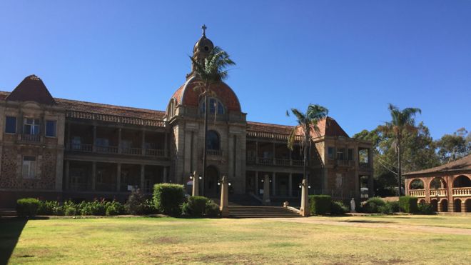 Los edificios en Bindoon fueron construidos por los niños migrantes británicos.