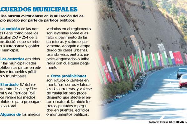 Ediles buscan regular espacios públicos durante la campaña electoral.