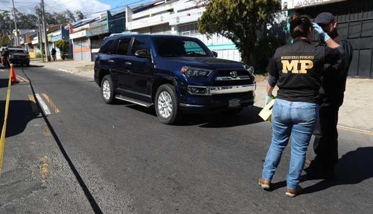 El ataque armado contra el expresidente de la CSJ, José Arturo Sierra González, ocurrió el 26 de enero último en la zona 11 capitalina. (Foto HemerotecaPL)