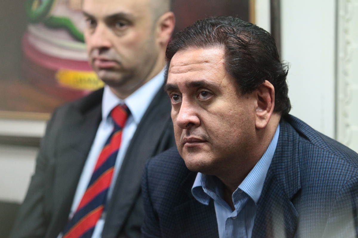 Carlos López, uno de los dos defensores de Alejos, renunció este martes a su representación. (Foto Prensa Libre: Hemeroteca PL)