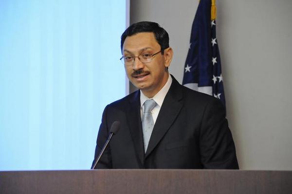 Oscar Padilla, viceministro de Relaciones Exteriores de Guatemala  (Foto Prensa Libre: Manhattanda.org).
