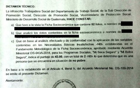 Documentos a los que tuvo acceso Prensa Libre mostraban incongruencias en los datos de beneficiarios, además los dictámenes emitidos. (Foto Prensa Libre: Henry Pocasangre)