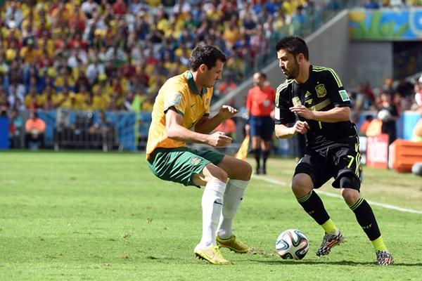 España y Australia luchan por despedirse del Mundial con honor. (Foto Prensa Libre: AFP)