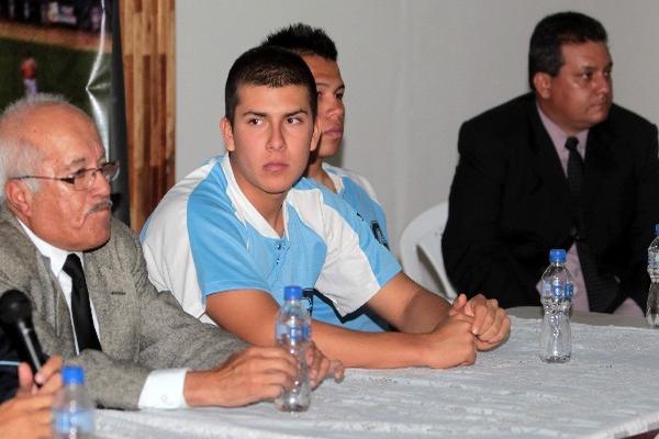 Juan Andrés Aguilar   forma parte de la organización de los Orioles de Baltimore y jugará para una de las dos novenas de Guatemala. (Foto Prensa Libre: Fernando Ruiz)