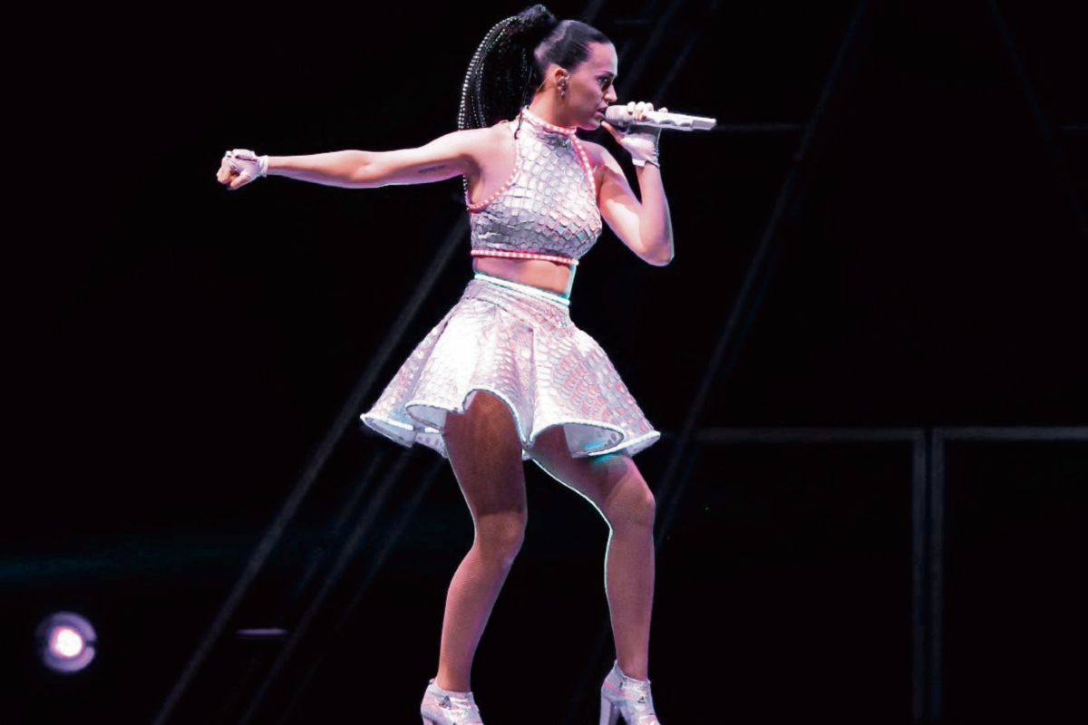 La gira de Katy Perry ha sido una de las más exitosas a nivel mundial. (Foto Prensa Libre: EFE)