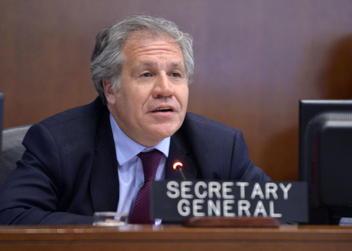 Luis Almagro, secretario general de la OEA, no podrá viajar a Cuba (Foto Prensa Libre: AP)