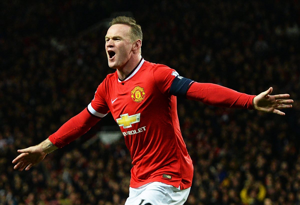 Wayne Rooney jugó para el Mánchester United. (Foto Prensa Libre: EFE)