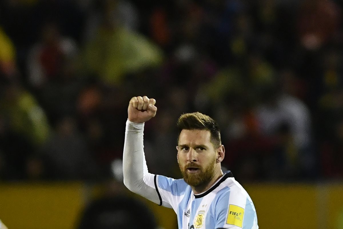 Messi: “Vamos Argentina, objetivo cumplido, nos vemos en Rusia 2018”