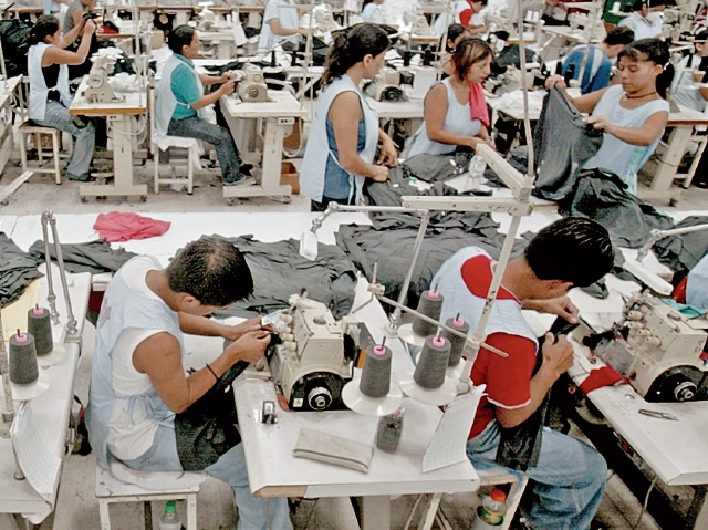 Estados Unidos es el principal destino de las prendas de vestir que se producen en Guatemala. (Foto Prensa Libre: Esbin García)