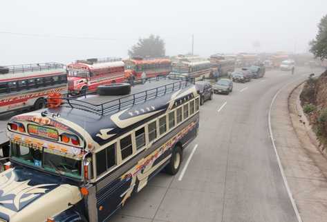 Transportistas indican que sistema prepago afectará a los usuarios. (Foto Prensa Libre: Archivo)