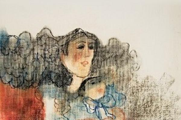 <em>Maternidad</em>, obra de Magda Eunice Sánchez. (Foto Prensa Libre: Archivo)<br _mce_bogus="1"/>