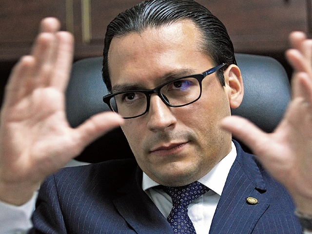 Werner Florencio Ovalle Ramírez, fue nombrado superintendente interino en la SAT por el Directorio, mientras se lleva a cabo el proceso de selección. (Foto Prensa Libre: Esbin García)