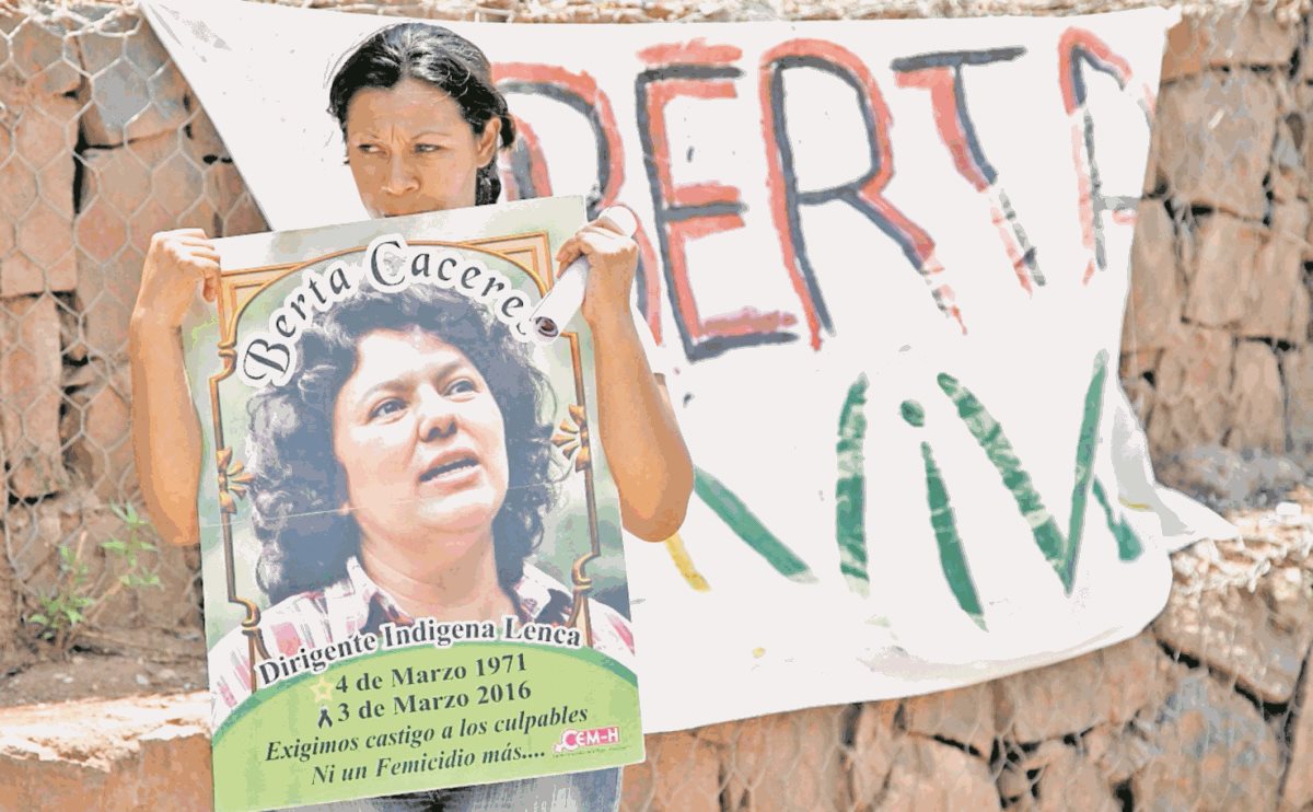Crimen contra dos líderes campesinos en Honduras se suma al de la activista Berta Cáceres. (Foto Prensa Libre: AP)