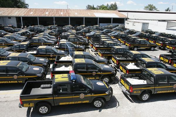 Los miembros de la PNC fueron detenidos por el desfalco de Q52 millones a cuentas personales y una empresa en Panamá. (Foto Prensa Libre: Hemeroteca PL)