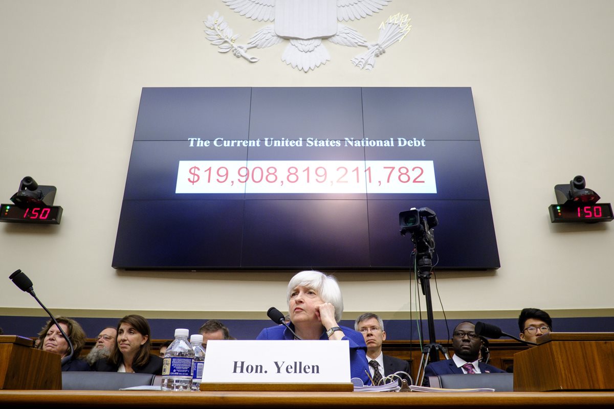 Janet Yellen, presidenta de la Fed. (Foto Prensa Libre: AFP)