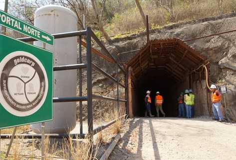 La mina que se ubica en Guatemala muy cerca de la frontera con El Salvador, es señalada de contaminar el lago de Güija. (Foto Prensa Libre: Mynor Toc)