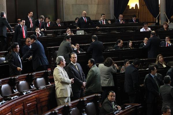 Diputados no pudieron sesionar el martes último por falta de quórum. (Foto Prensa Libre: Archivo)<br _mce_bogus="1"/>