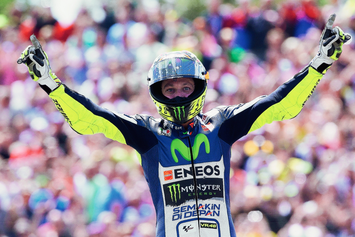 Rossi impuso su ley este sábado en Holanda. (Foto Prensa Libre: AP)