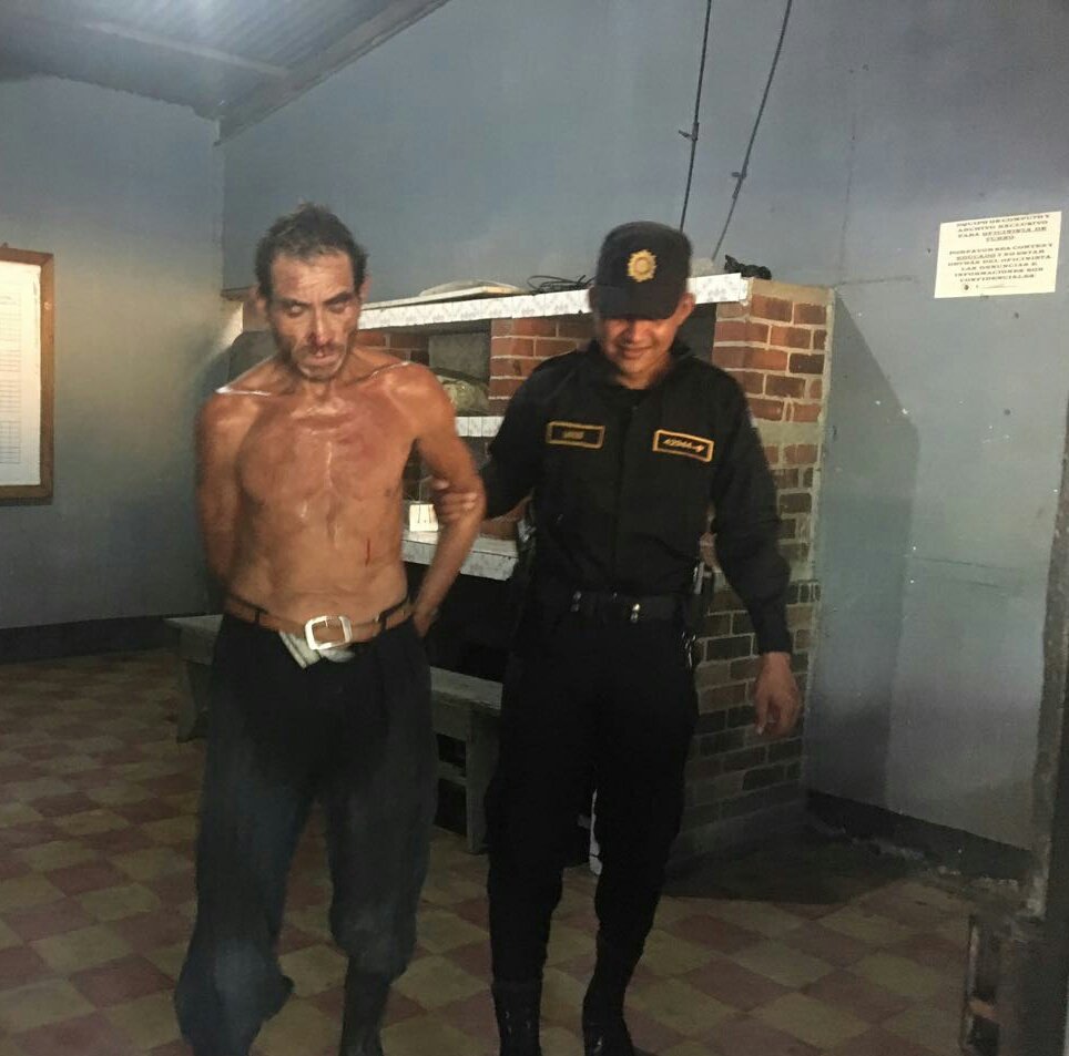José Natividad Franco fue capturado como presunto responsable del ataque contra la menor. (Foto Prensa Libre: PNC)