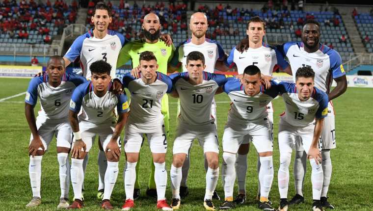 La selección de Estados Unidos no consiguió el objetivo de clasificar a Rusia. (Foto Prensa Libre: AFP)