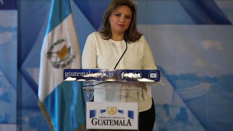 La canciller Sandra Jovel considera que la Cicig sí ejerce injerencia en el país. (Foto Prensa Libre: Paulo Raquec)