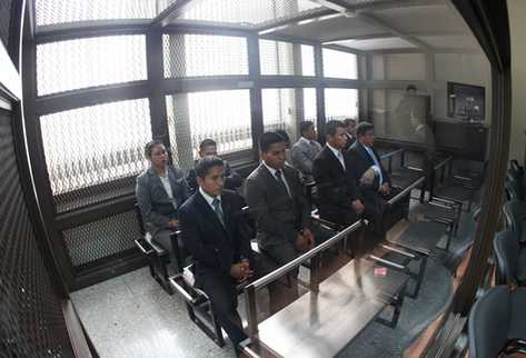 Los ochos soldados y un coronel fueron enviados a juicio por la muerte de seis campesinos en Totonicapán. (Foto Prensa Libre: Erick Ávila)