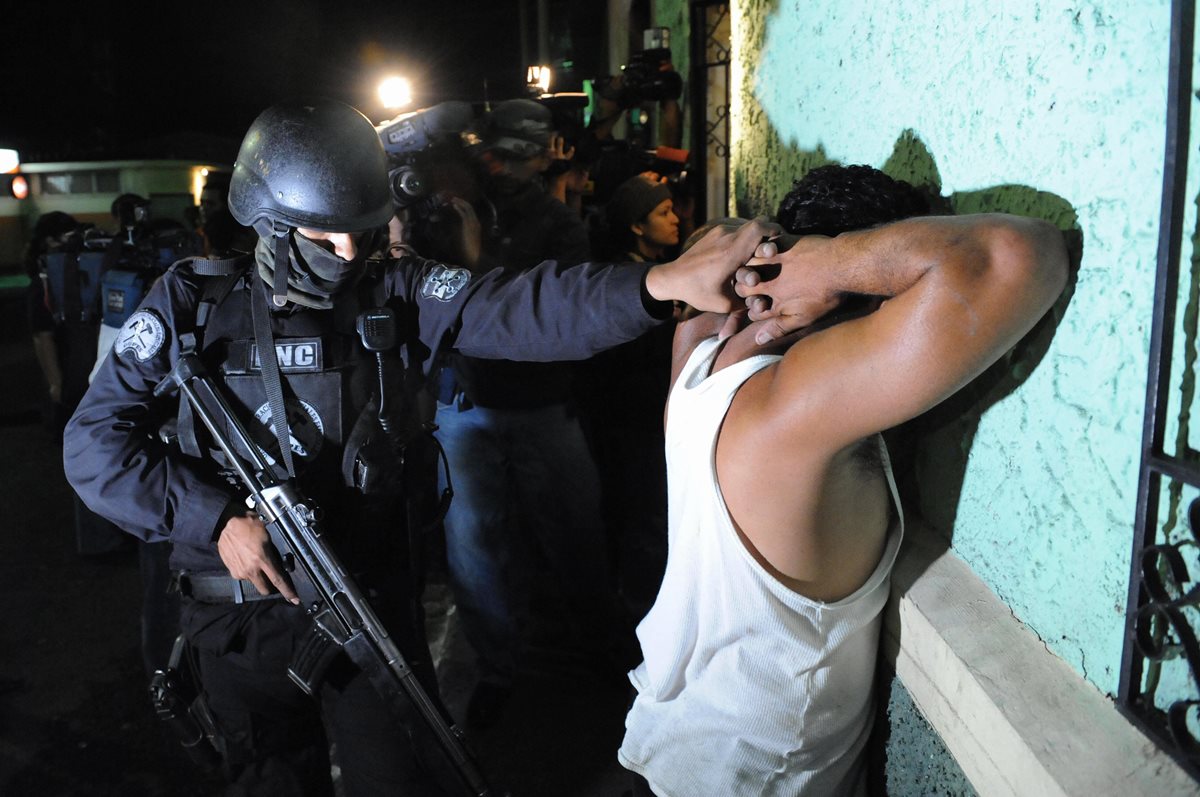Países del Triángulo norte unen esfuerzos para combatir pandillas y  crimen organizado de la región. (Foto Prensa Libre: Hemeroteca PL)