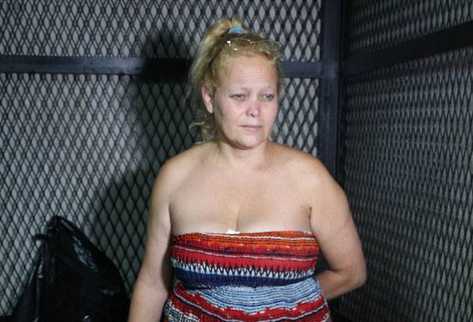 Diosa Liliana González Buezo, sindicada de trata de personas. (Foto Prensa Libre: PNC)