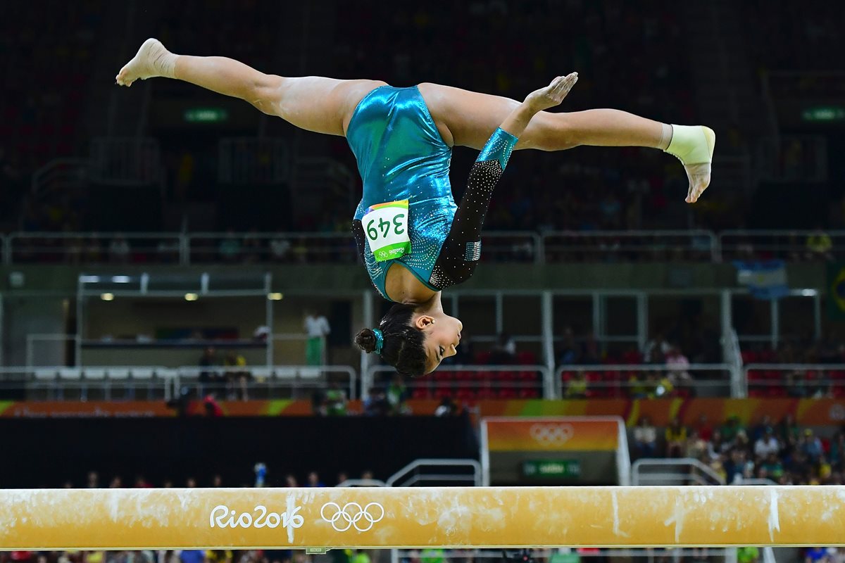 Sofía Gómez realizó su mejor esfuerzo en los Juegos Olímpicos de Río. (Foto Prensa Libre: AP)