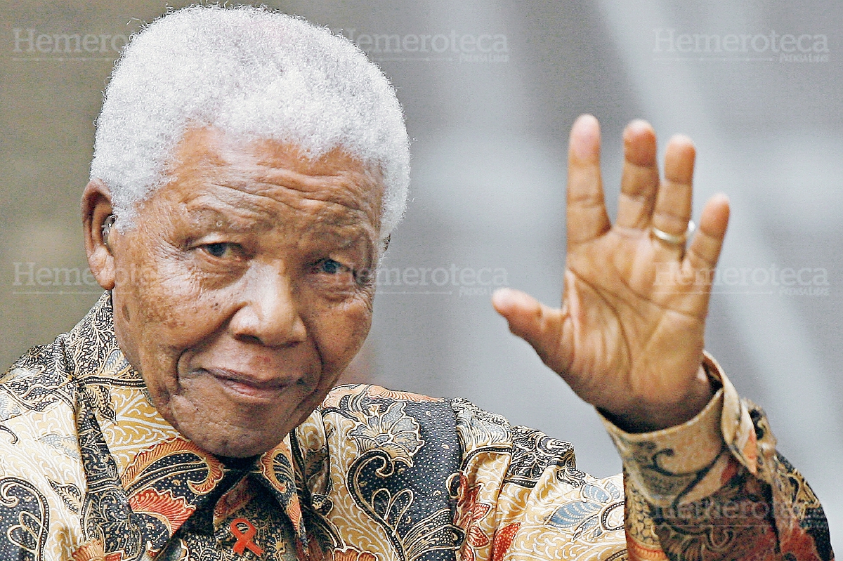 Nelson Mandela (Foto: Hemeroteca PL)