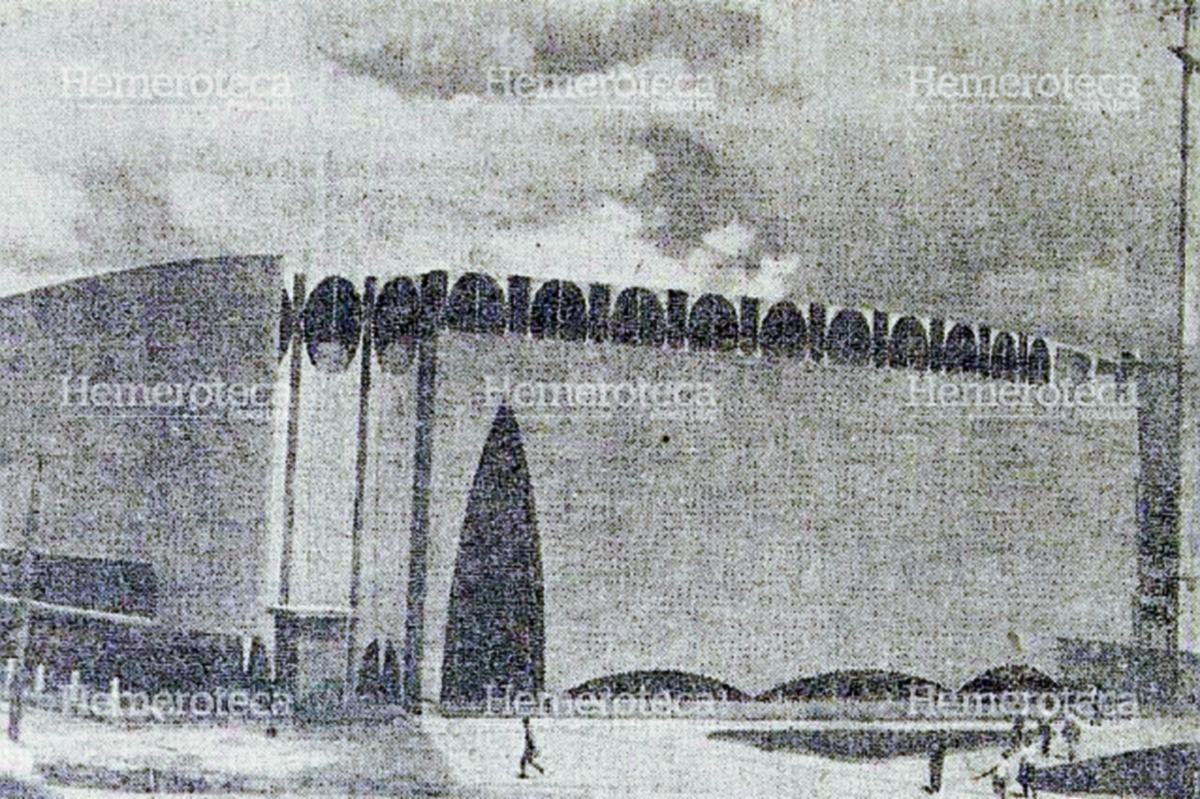 Vista del Santuario antes de ser inaugurado en 1963. (Foto Prensa Libre: Hemeroteca)