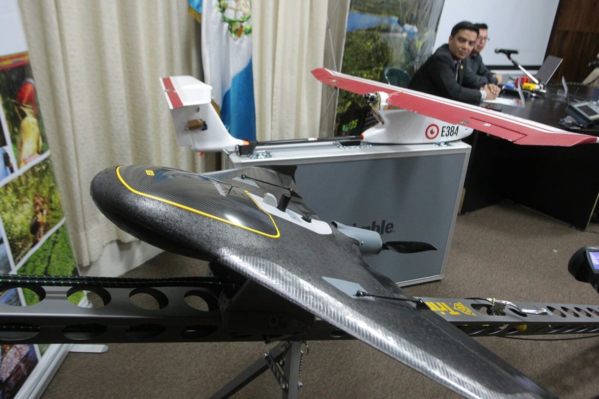 Con drones el Conap vigilará las áreas protegidas de Guatemala. (Foto Prensa Libre: A. Interinao)