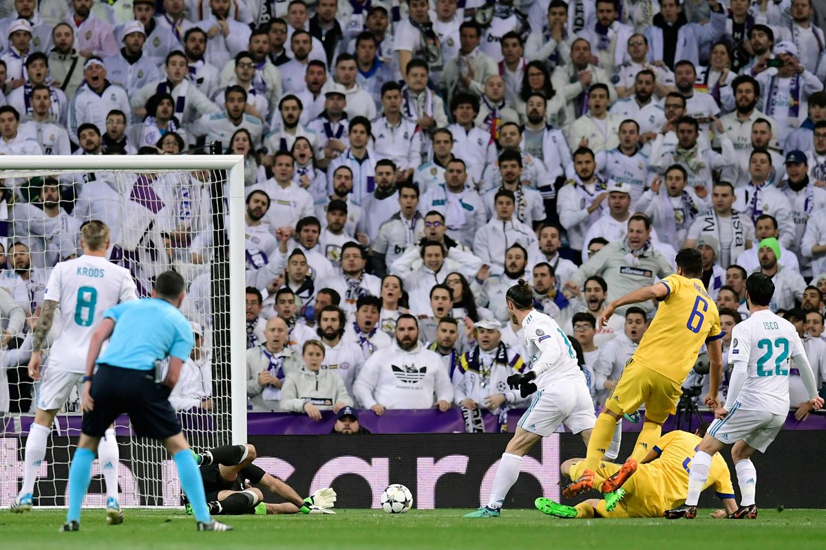 Bale tuvo una opción de gol que no pudo concretar.