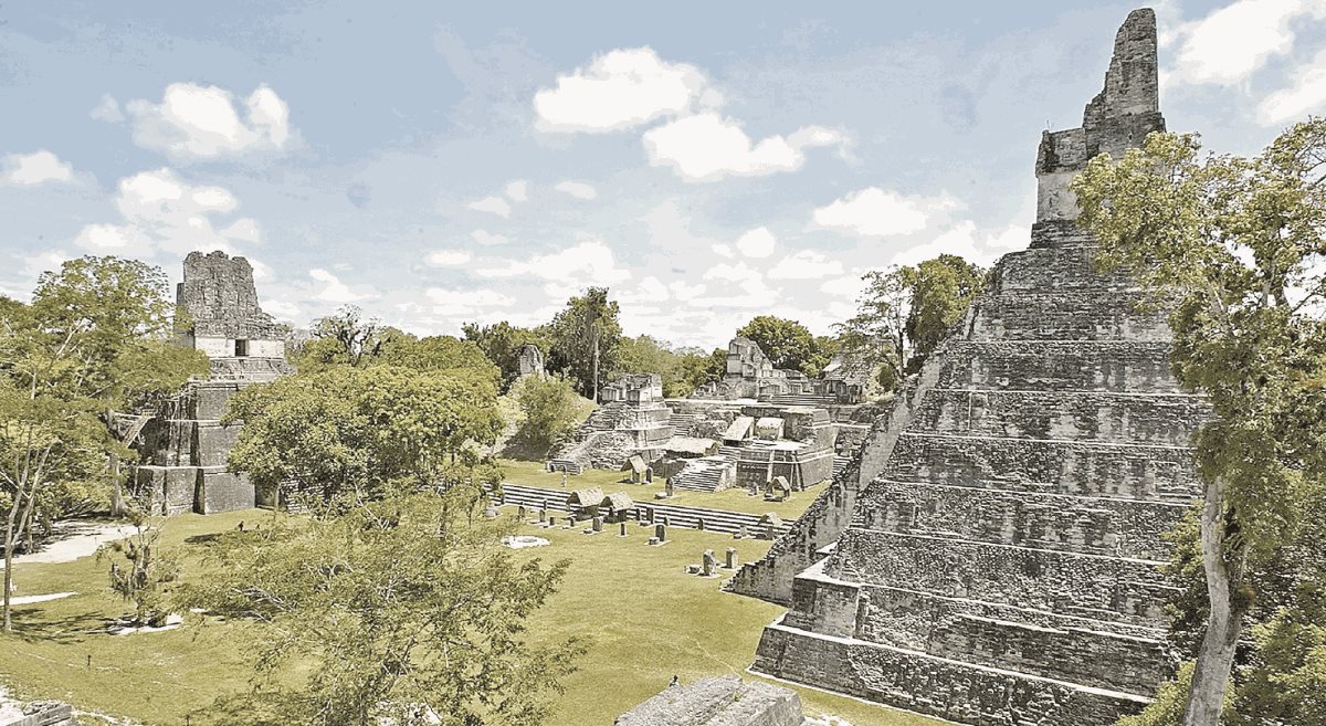 Tikal es una de las grandes ciudades mayas de Guatemala. (Foto Prensa Libre: Hemeroteca PL)