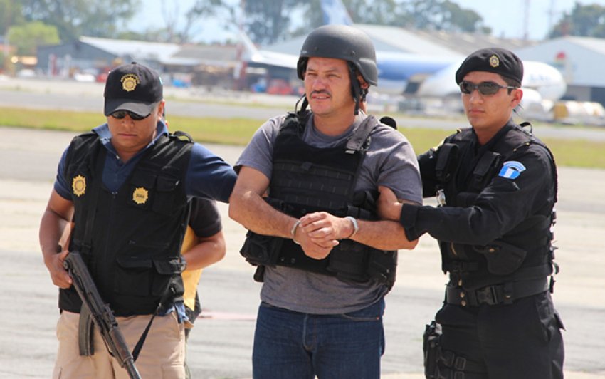 Edgar Cáceres, presunto narco fue extraditado a Estados Unidos a petición del país del norte. (Foto Prensa Libre: Hemeroteca PL)
