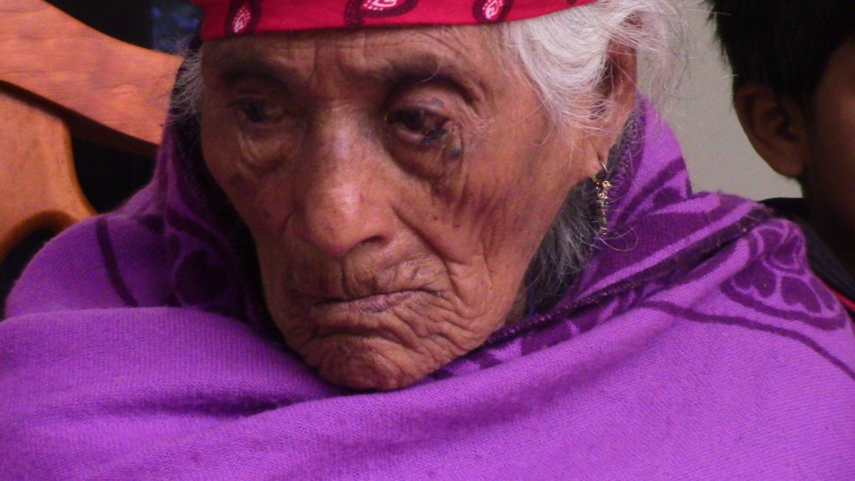 Doña Juana nació el 28 de noviembre de 1893 en Santa Lucía Utatlán, Sololá. (Foto Prensa Libre: Ángel Julajuj)