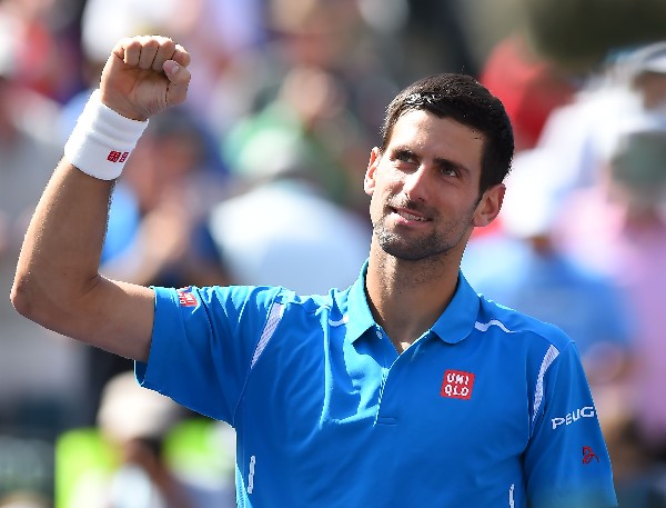 Novak Djokovic volvió a festejar. (Foto Prensa Libre: AFP)