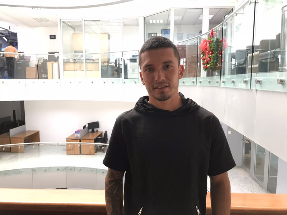 Jaime Alas, uno de los actuales referentes del plantel escarlata. (Foto Prensa Libre: Eddy Recinos)