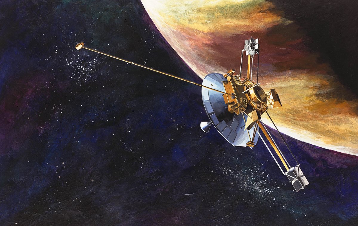 La sonda Pioneer transportó al espacio la primera plancha con imágenes. (Foto: nasa.gov)