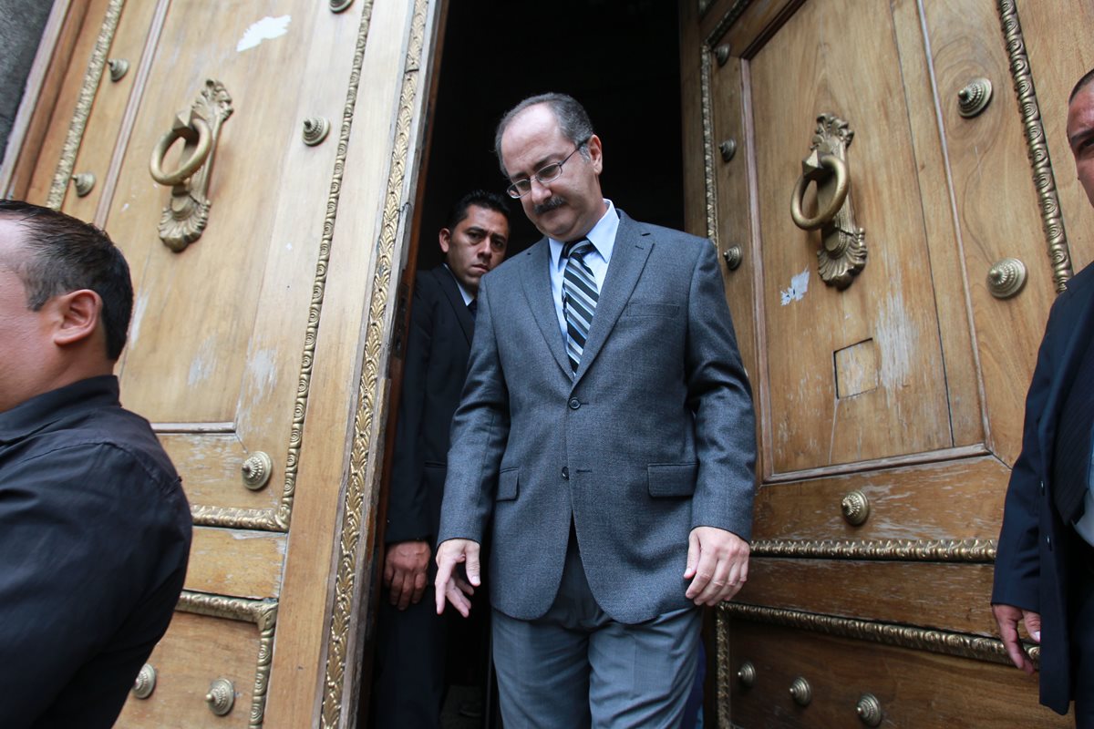 El exdiputado Pedro Muadi renuncio a su curul, el jueves último a un día que la CSJ le retirara la inmunidad. (Foto Prensa Libre: Hemeroteca PL) 
