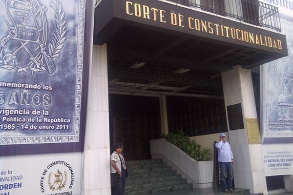 Sede de la Corte de Constitucionalidad. (Foto Prensa Libre: Julio Lara)