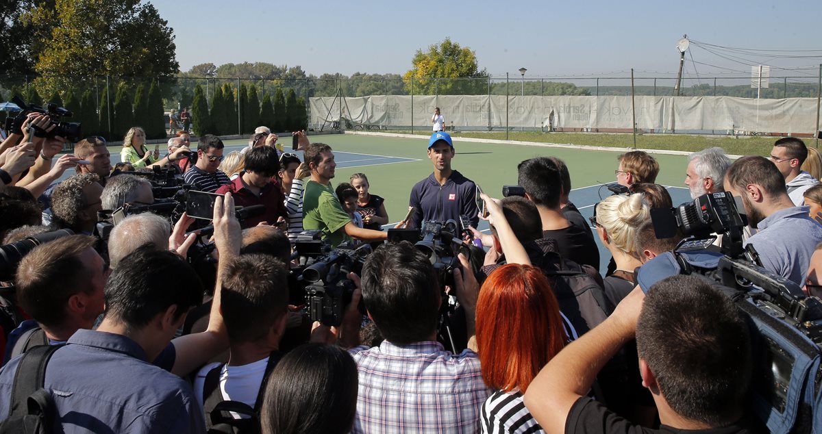 El numero uno del mundo Djokovic espera recuperar pronto su nivel. (Foto Prensa Libre: AFP)