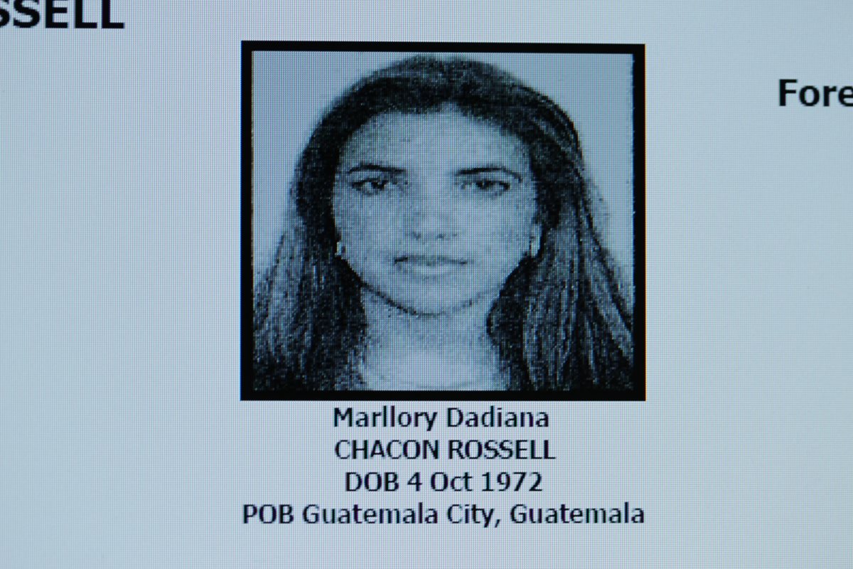 Guatemala 19/01/12 Marllory Dadiana Chacon  Rossell, es buscada por la autoridades del Departamento del Tesoro de los Estados, acusada de ser  los principales Narcotraficantes, seg?n las autoridades de la Oficina de Bienes en el Extranjero   (Olafac)  elle es la que surte a os cartes Mexicanos     Esbin Garcia
