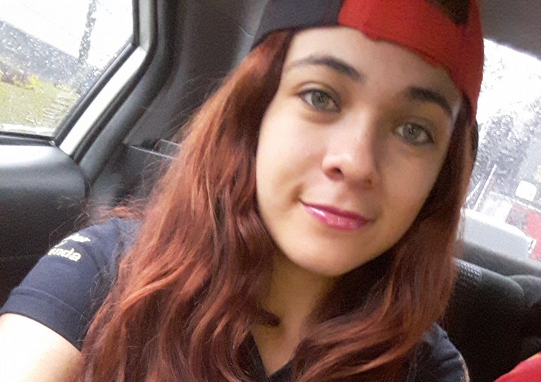 Astrid Lucía Samayoa Morales, de 19 años, estudiante de la Usac, está desaparecida, fue vista por ultima vez en la avenida Petapa, zona 12 de la capital. (Foto Prensa Libre: Cortesía)