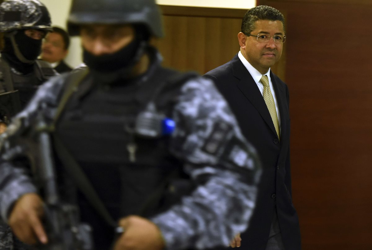 Francisco Flores, expresidente de El Salvador. (Foto Prensa Libre: AFP).