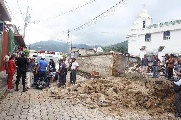 Lugar donde ocurrió el accidente.