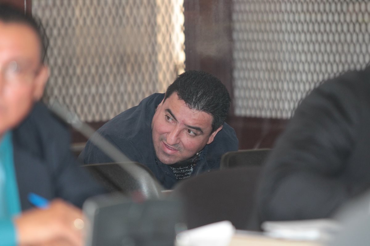 Luis Alejandro Orozco Vargas, alias el Cochi, durante una audiencia. (Foto Prensa Libre: Hemeroteca PL).