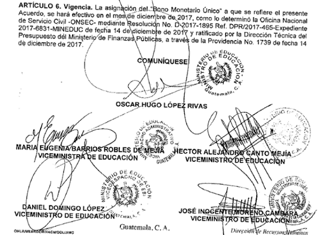 El bono único representa un desembolso de más de Q400 millones.