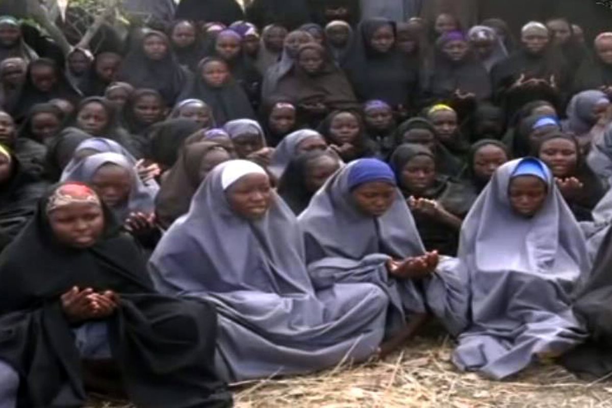 Militantes de Boko Haram secuestraron a 276 chicas de una escuela de Chibok en abril del 2014, hecho que conmocionó al mundo. (Foto Prensa Libre: AFP).